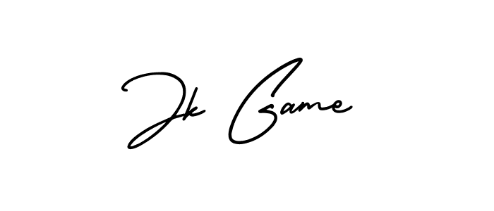 Also You can easily find your signature by using the search form. We will create Jk Game name handwritten signature images for you free of cost using AmerikaSignatureDemo-Regular sign style. Jk Game signature style 3 images and pictures png