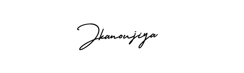 This is the best signature style for the Jkanoujiya name. Also you like these signature font (AmerikaSignatureDemo-Regular). Mix name signature. Jkanoujiya signature style 3 images and pictures png