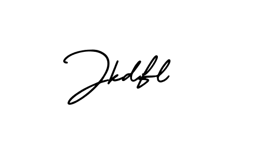 Use a signature maker to create a handwritten signature online. With this signature software, you can design (AmerikaSignatureDemo-Regular) your own signature for name Jkdfl. Jkdfl signature style 3 images and pictures png