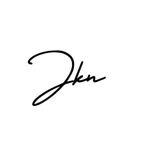 How to Draw Jkn signature style? AmerikaSignatureDemo-Regular is a latest design signature styles for name Jkn. Jkn signature style 3 images and pictures png