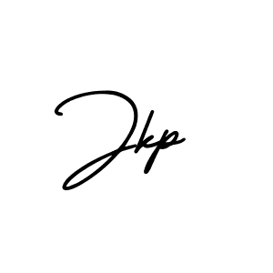Make a beautiful signature design for name Jkp. With this signature (AmerikaSignatureDemo-Regular) style, you can create a handwritten signature for free. Jkp signature style 3 images and pictures png