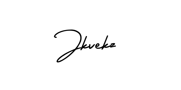 if you are searching for the best signature style for your name Jkvekz. so please give up your signature search. here we have designed multiple signature styles  using AmerikaSignatureDemo-Regular. Jkvekz signature style 3 images and pictures png