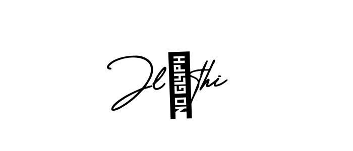 Design your own signature with our free online signature maker. With this signature software, you can create a handwritten (AmerikaSignatureDemo-Regular) signature for name Jlüthi. Jlüthi signature style 3 images and pictures png