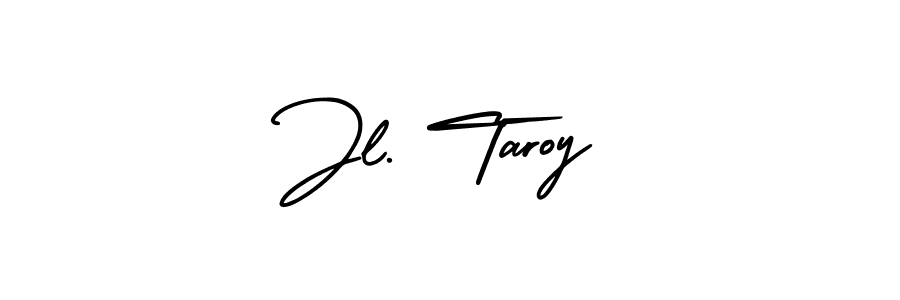 if you are searching for the best signature style for your name Jl. Taroy. so please give up your signature search. here we have designed multiple signature styles  using AmerikaSignatureDemo-Regular. Jl. Taroy signature style 3 images and pictures png