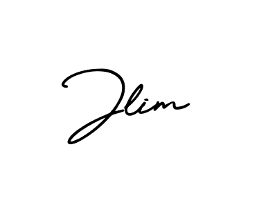 Design your own signature with our free online signature maker. With this signature software, you can create a handwritten (AmerikaSignatureDemo-Regular) signature for name Jlim. Jlim signature style 3 images and pictures png