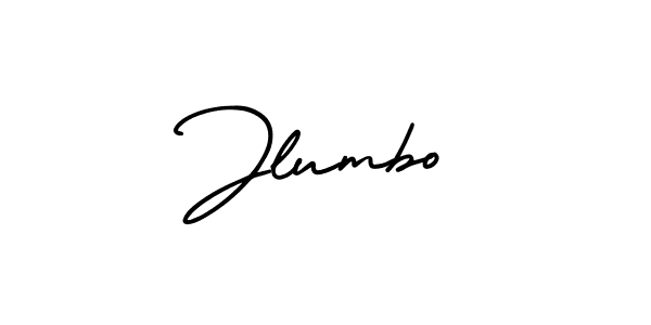 Design your own signature with our free online signature maker. With this signature software, you can create a handwritten (AmerikaSignatureDemo-Regular) signature for name Jlumbo. Jlumbo signature style 3 images and pictures png