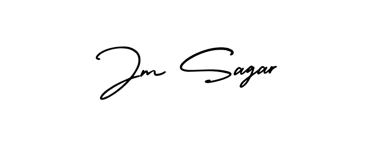 Make a beautiful signature design for name Jm Sagar. Use this online signature maker to create a handwritten signature for free. Jm Sagar signature style 3 images and pictures png