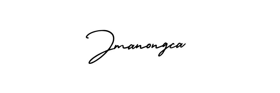 Create a beautiful signature design for name Jmanongca. With this signature (AmerikaSignatureDemo-Regular) fonts, you can make a handwritten signature for free. Jmanongca signature style 3 images and pictures png