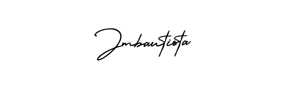 The best way (AmerikaSignatureDemo-Regular) to make a short signature is to pick only two or three words in your name. The name Jmbautista include a total of six letters. For converting this name. Jmbautista signature style 3 images and pictures png