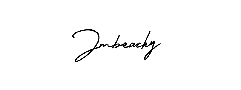 How to Draw Jmbeachy signature style? AmerikaSignatureDemo-Regular is a latest design signature styles for name Jmbeachy. Jmbeachy signature style 3 images and pictures png
