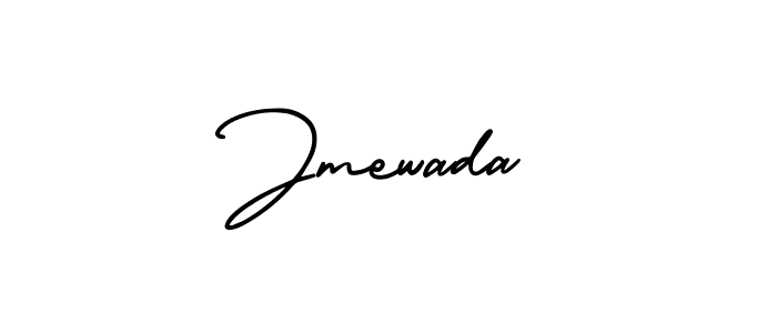 Design your own signature with our free online signature maker. With this signature software, you can create a handwritten (AmerikaSignatureDemo-Regular) signature for name Jmewada. Jmewada signature style 3 images and pictures png