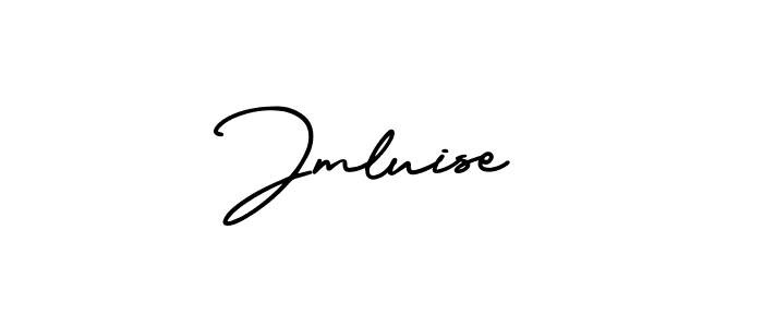 How to make Jmluise signature? AmerikaSignatureDemo-Regular is a professional autograph style. Create handwritten signature for Jmluise name. Jmluise signature style 3 images and pictures png