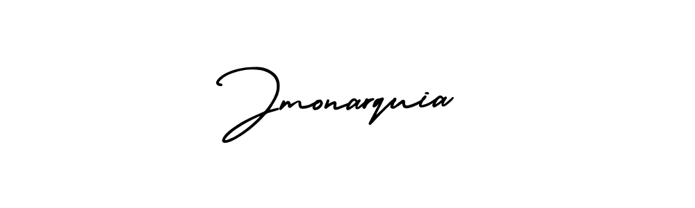 Use a signature maker to create a handwritten signature online. With this signature software, you can design (AmerikaSignatureDemo-Regular) your own signature for name Jmonarquia. Jmonarquia signature style 3 images and pictures png