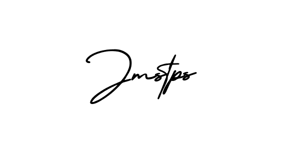 How to make Jmstps name signature. Use AmerikaSignatureDemo-Regular style for creating short signs online. This is the latest handwritten sign. Jmstps signature style 3 images and pictures png