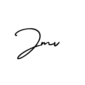 Similarly AmerikaSignatureDemo-Regular is the best handwritten signature design. Signature creator online .You can use it as an online autograph creator for name Jmv. Jmv signature style 3 images and pictures png