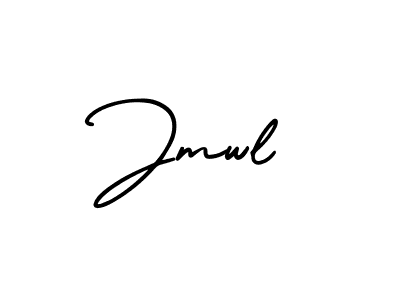 Use a signature maker to create a handwritten signature online. With this signature software, you can design (AmerikaSignatureDemo-Regular) your own signature for name Jmwl. Jmwl signature style 3 images and pictures png