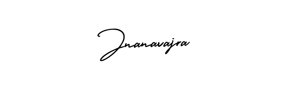 Make a beautiful signature design for name Jnanavajra. With this signature (AmerikaSignatureDemo-Regular) style, you can create a handwritten signature for free. Jnanavajra signature style 3 images and pictures png