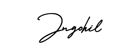 How to Draw Jngohil signature style? AmerikaSignatureDemo-Regular is a latest design signature styles for name Jngohil. Jngohil signature style 3 images and pictures png
