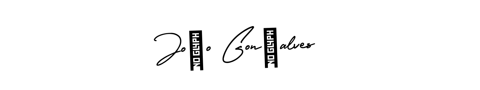 The best way (AmerikaSignatureDemo-Regular) to make a short signature is to pick only two or three words in your name. The name João Gonçalves include a total of six letters. For converting this name. João Gonçalves signature style 3 images and pictures png