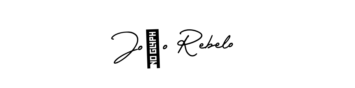 Check out images of Autograph of João Rebelo name. Actor João Rebelo Signature Style. AmerikaSignatureDemo-Regular is a professional sign style online. João Rebelo signature style 3 images and pictures png