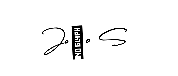 Similarly AmerikaSignatureDemo-Regular is the best handwritten signature design. Signature creator online .You can use it as an online autograph creator for name João S. João S signature style 3 images and pictures png