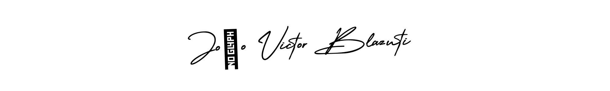 It looks lik you need a new signature style for name João Victor Blazuti. Design unique handwritten (AmerikaSignatureDemo-Regular) signature with our free signature maker in just a few clicks. João Victor Blazuti signature style 3 images and pictures png