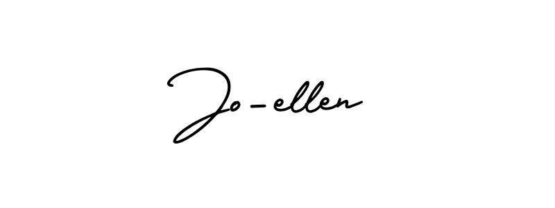 This is the best signature style for the Jo-ellen name. Also you like these signature font (AmerikaSignatureDemo-Regular). Mix name signature. Jo-ellen signature style 3 images and pictures png