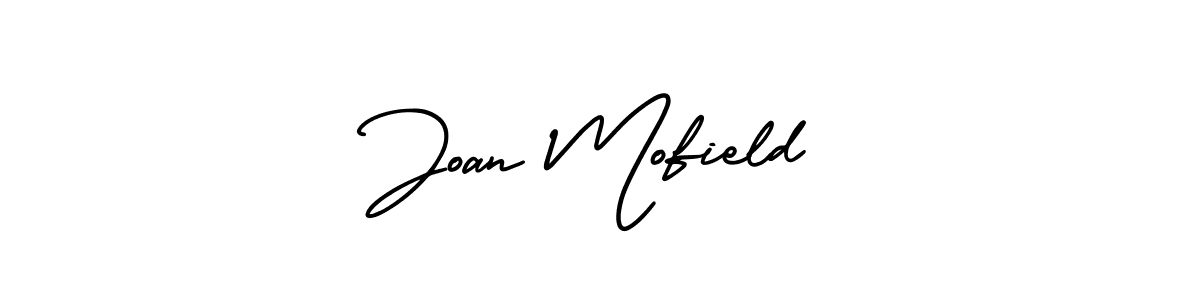 Also You can easily find your signature by using the search form. We will create Joan Mofield name handwritten signature images for you free of cost using AmerikaSignatureDemo-Regular sign style. Joan Mofield signature style 3 images and pictures png