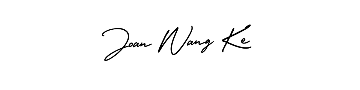 Make a beautiful signature design for name Joan Wang Ke. Use this online signature maker to create a handwritten signature for free. Joan Wang Ke signature style 3 images and pictures png