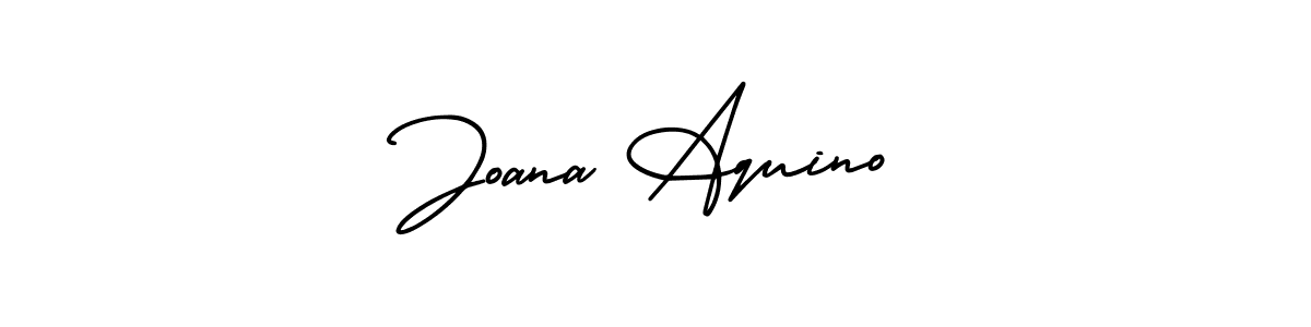 How to make Joana Aquino signature? AmerikaSignatureDemo-Regular is a professional autograph style. Create handwritten signature for Joana Aquino name. Joana Aquino signature style 3 images and pictures png