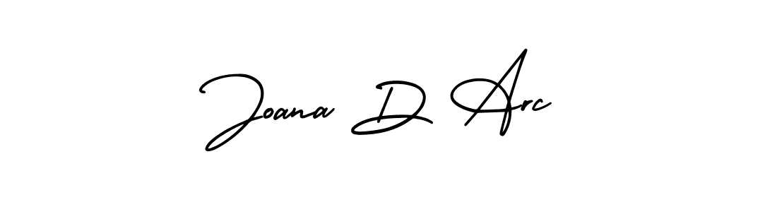 Create a beautiful signature design for name Joana D Arc. With this signature (AmerikaSignatureDemo-Regular) fonts, you can make a handwritten signature for free. Joana D Arc signature style 3 images and pictures png