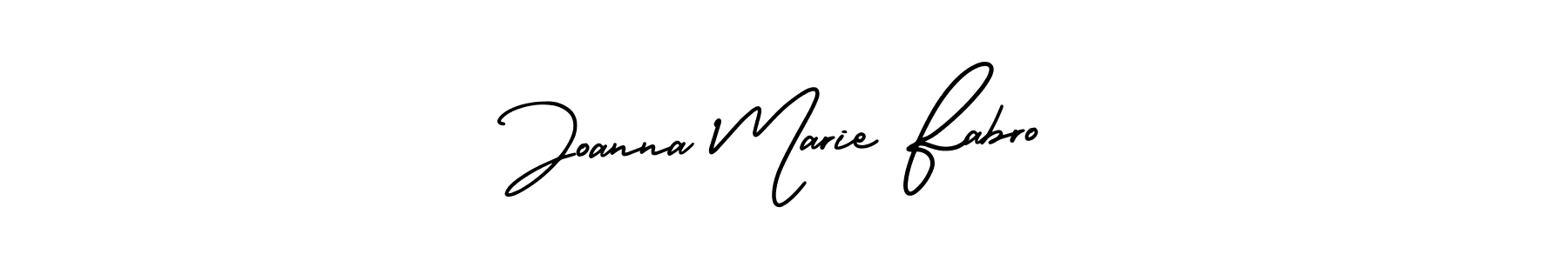 This is the best signature style for the Joanna Marie Fabro name. Also you like these signature font (AmerikaSignatureDemo-Regular). Mix name signature. Joanna Marie Fabro signature style 3 images and pictures png