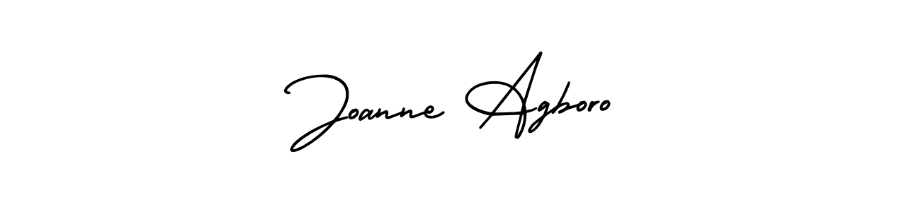 This is the best signature style for the Joanne Agboro name. Also you like these signature font (AmerikaSignatureDemo-Regular). Mix name signature. Joanne Agboro signature style 3 images and pictures png