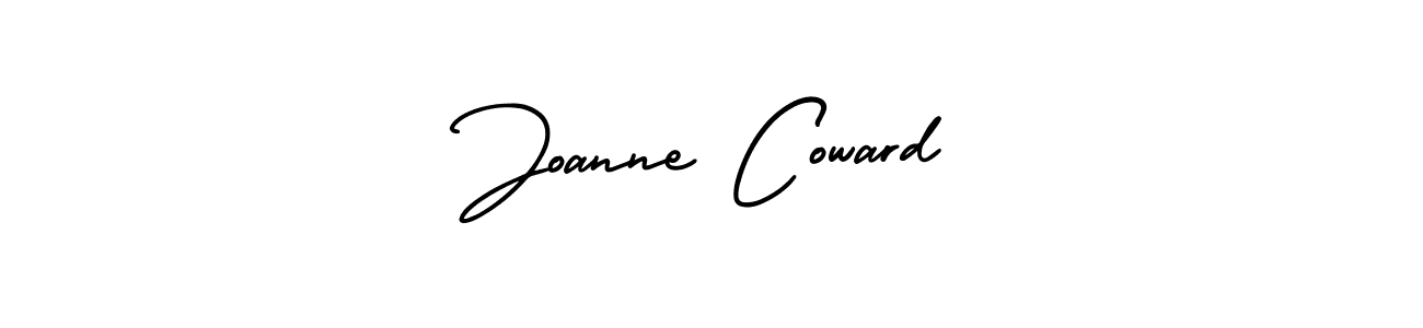 Similarly AmerikaSignatureDemo-Regular is the best handwritten signature design. Signature creator online .You can use it as an online autograph creator for name Joanne Coward. Joanne Coward signature style 3 images and pictures png