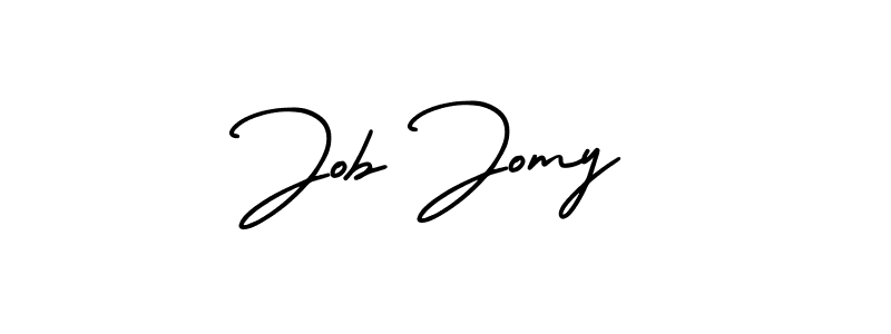 It looks lik you need a new signature style for name Job Jomy. Design unique handwritten (AmerikaSignatureDemo-Regular) signature with our free signature maker in just a few clicks. Job Jomy signature style 3 images and pictures png