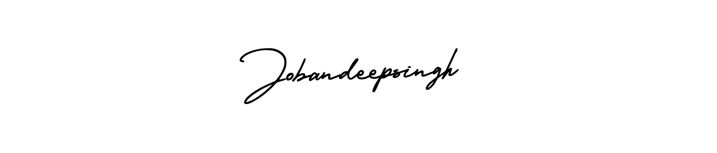 How to make Jobandeepsingh signature? AmerikaSignatureDemo-Regular is a professional autograph style. Create handwritten signature for Jobandeepsingh name. Jobandeepsingh signature style 3 images and pictures png