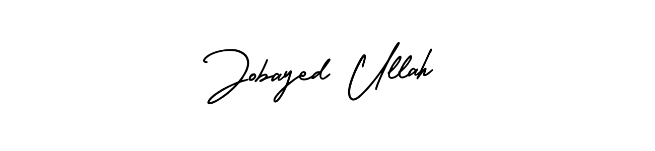 Jobayed Ullah stylish signature style. Best Handwritten Sign (AmerikaSignatureDemo-Regular) for my name. Handwritten Signature Collection Ideas for my name Jobayed Ullah. Jobayed Ullah signature style 3 images and pictures png