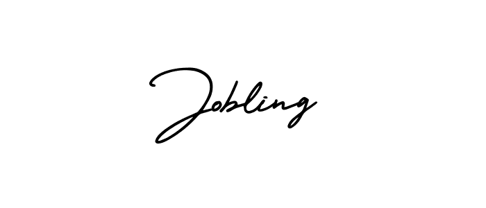 Also we have Jobling name is the best signature style. Create professional handwritten signature collection using AmerikaSignatureDemo-Regular autograph style. Jobling signature style 3 images and pictures png