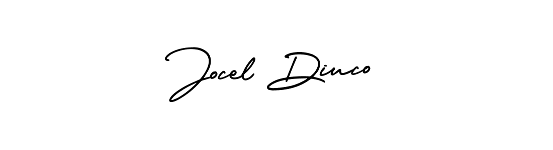 Best and Professional Signature Style for Jocel Diuco. AmerikaSignatureDemo-Regular Best Signature Style Collection. Jocel Diuco signature style 3 images and pictures png