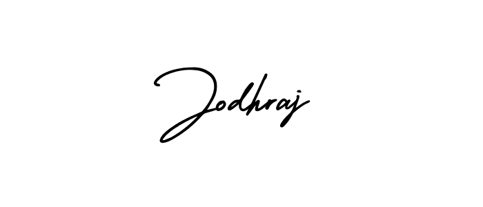 if you are searching for the best signature style for your name Jodhraj. so please give up your signature search. here we have designed multiple signature styles  using AmerikaSignatureDemo-Regular. Jodhraj signature style 3 images and pictures png