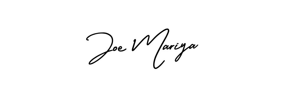 Similarly AmerikaSignatureDemo-Regular is the best handwritten signature design. Signature creator online .You can use it as an online autograph creator for name Joe Mariya. Joe Mariya signature style 3 images and pictures png