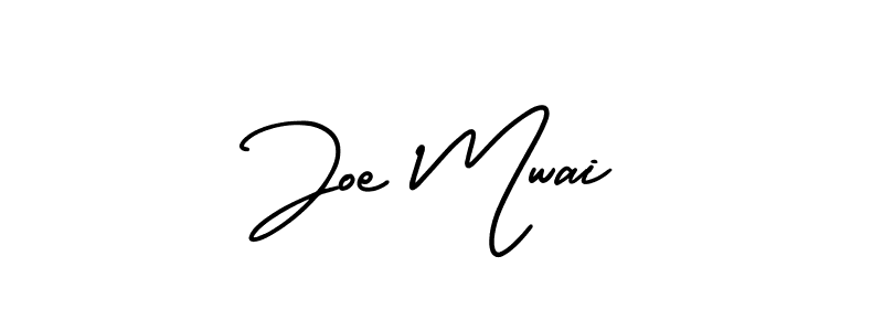 AmerikaSignatureDemo-Regular is a professional signature style that is perfect for those who want to add a touch of class to their signature. It is also a great choice for those who want to make their signature more unique. Get Joe Mwai name to fancy signature for free. Joe Mwai signature style 3 images and pictures png