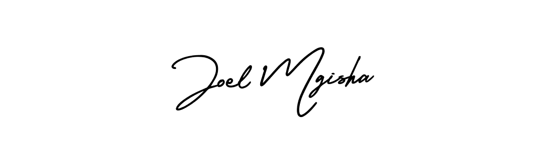 Design your own signature with our free online signature maker. With this signature software, you can create a handwritten (AmerikaSignatureDemo-Regular) signature for name Joel Mgisha. Joel Mgisha signature style 3 images and pictures png