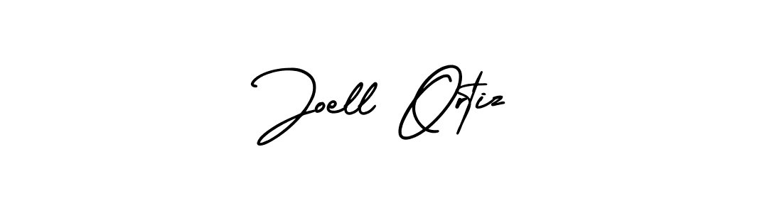 Design your own signature with our free online signature maker. With this signature software, you can create a handwritten (AmerikaSignatureDemo-Regular) signature for name Joell Ortiz. Joell Ortiz signature style 3 images and pictures png