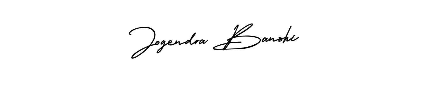 How to Draw Jogendra Banshi signature style? AmerikaSignatureDemo-Regular is a latest design signature styles for name Jogendra Banshi. Jogendra Banshi signature style 3 images and pictures png