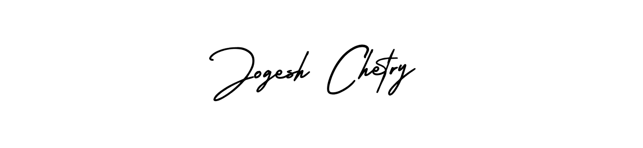 Create a beautiful signature design for name Jogesh Chetry. With this signature (AmerikaSignatureDemo-Regular) fonts, you can make a handwritten signature for free. Jogesh Chetry signature style 3 images and pictures png