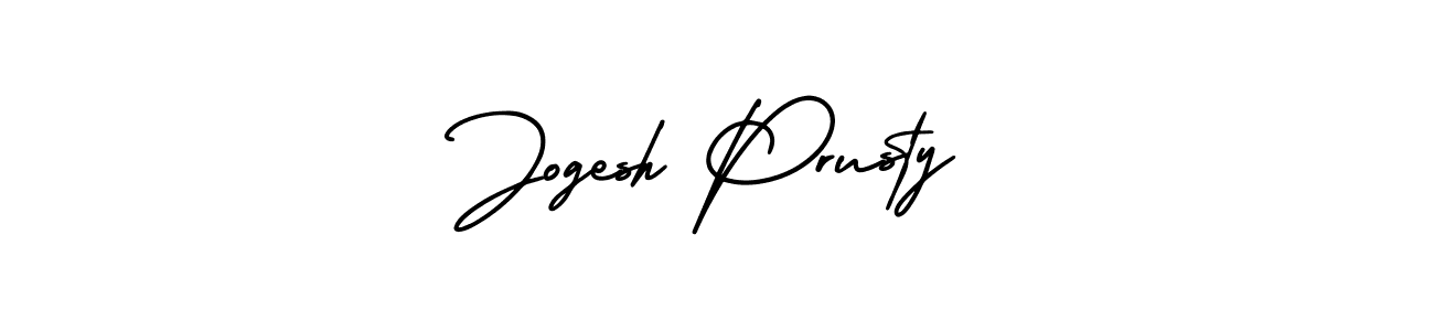 AmerikaSignatureDemo-Regular is a professional signature style that is perfect for those who want to add a touch of class to their signature. It is also a great choice for those who want to make their signature more unique. Get Jogesh Prusty name to fancy signature for free. Jogesh Prusty signature style 3 images and pictures png