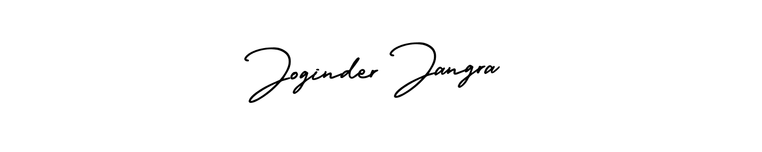 Use a signature maker to create a handwritten signature online. With this signature software, you can design (AmerikaSignatureDemo-Regular) your own signature for name Joginder Jangra. Joginder Jangra signature style 3 images and pictures png