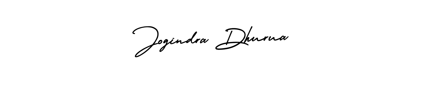 Jogindra Dhurua stylish signature style. Best Handwritten Sign (AmerikaSignatureDemo-Regular) for my name. Handwritten Signature Collection Ideas for my name Jogindra Dhurua. Jogindra Dhurua signature style 3 images and pictures png