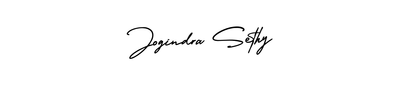 Jogindra Sethy stylish signature style. Best Handwritten Sign (AmerikaSignatureDemo-Regular) for my name. Handwritten Signature Collection Ideas for my name Jogindra Sethy. Jogindra Sethy signature style 3 images and pictures png